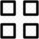 Menu Grid Layout Icon