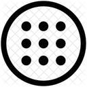 Menu Grid Layout Icon