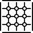 Grid Pattern Design Icon