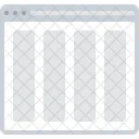 Grid Row Devided Icon