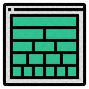 Grid Layout Webdesign Icon