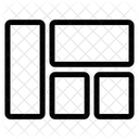 Grid Quilt Textile Icon