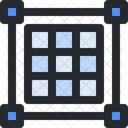 Grid Pixel Menu Icon