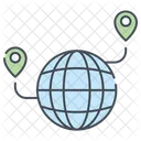 Grid Connection Network Icon
