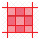 Grid Web Layout Web Template Icon