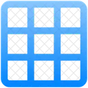 Grid X Gridline Icon