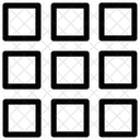 Grid List Menu Icon