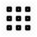 Grid Block Design Layout Icon