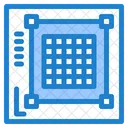 Grid Design  Icon