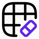 Grid eraser  Icon