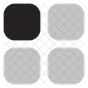 Grid four  Icon