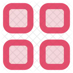 Grid four  Icon