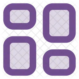 Grid four  Icon