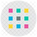 Menu Grid Layout Icon