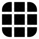 Grid Layout Design Icon