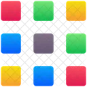 Grid Layout Design Icon