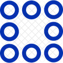 Grid Structure Layout Icon