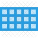 Grid Tool Rectangle Icon
