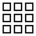 Grid Layout Square Icon