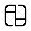 Grid Layout Design Icon