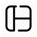 Grid Layout Design Icon