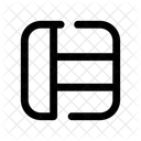 Grid Layout Design Icon