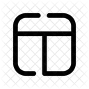 Grid Layout Design Icon