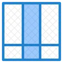 Grid Layout Web Layout Template Icon