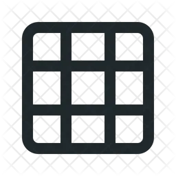 Grid line  Icon