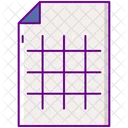 Grid Papers Icon