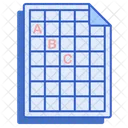 Grid Papers  Icon
