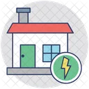 Grid Station Electricity Icon