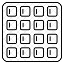 Grid view  Icon