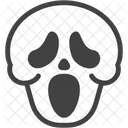 Urlo Scheletro Halloween Icon