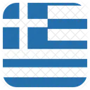 Griechenland Flagge Symbol