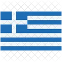 Griechische Flagge Griechenland Flaggen Symbol