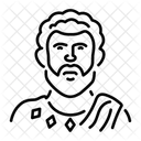 Griechischer Grunder Gelehrter Romer Symbol