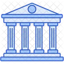 Griechischer Tempel Wahrzeichen Griechenlands Romische Bank Symbol