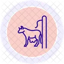 Griffoir Pour Vache Vache Gratter Icône
