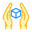 Griff Pflege Produkt Symbol