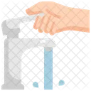 Grifo Agua Mano Icono