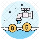 Bitcoin Criptomoneda Grifo Icono