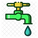 Agua Grifo Drenaje Icono