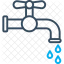 Grifo de agua verde  Icono