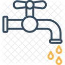 Grifo de agua verde  Icono