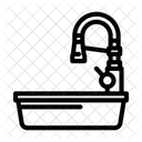 Fregadero Grifo Cocina Icono
