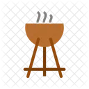 Outdoor Grill Cooking Icon