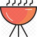 Camping Grill Stove Icon