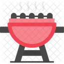 Grill Cooking Embers Icon