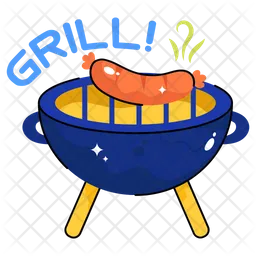 Grill  Icon